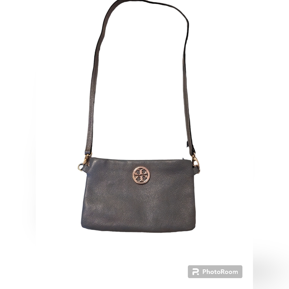 Tory Burch Gray Crossbody Bag
